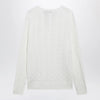 Polo Ralph Lauren White cable-knit cotton sweater