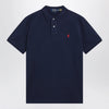 Polo Ralph Lauren Navy cotton Custom Slim-Fit polo shirt