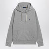 Polo Ralph Lauren Gray cotton fleece zip sweatshirt