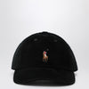 Polo Ralph Lauren Black corduroy baseball cap