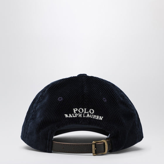 Polo Ralph Lauren Navy blue corduroy baseball cap