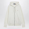 Polo Ralph Lauren Ivory cotton zip-up sweatshirt