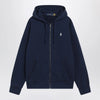 Polo Ralph Lauren Navy blue cotton zip-up sweatshirt