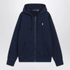 Polo Ralph Lauren Navy blue cotton zip-up sweatshirt