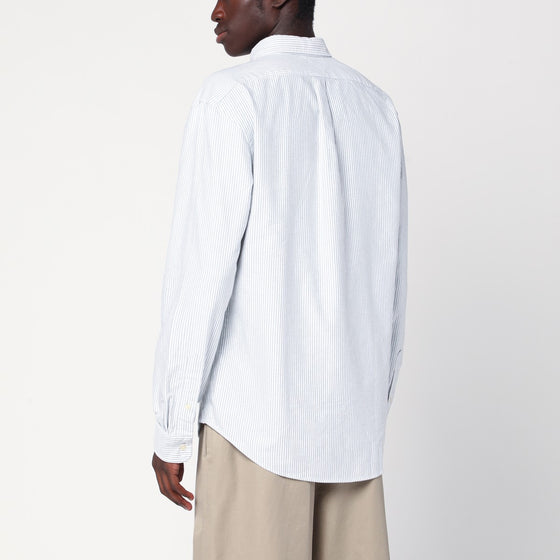 Polo Ralph Lauren Custom-fit blue/white striped Oxford shirt