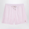 Polo Ralph Lauren White/pink striped swim trunks