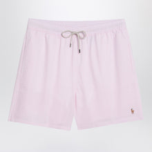  Polo Ralph Lauren White/pink striped swim trunks
