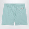 Polo Ralph Lauren Traveler striped white/green seersucker swim shorts