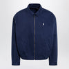 Polo Ralph Lauren Navy blue zip-up jacket in cotton
