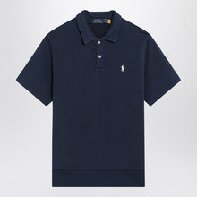  Polo Ralph Lauren Navy blue polo shirt in cotton