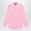 Polo Ralph Lauren Pink shirt in linen Custom-Fit
