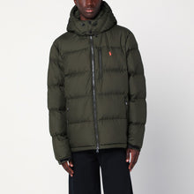  Polo Ralph Lauren Olive green hooded down jacket