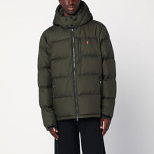  Polo Ralph Lauren Olive green hooded down jacket