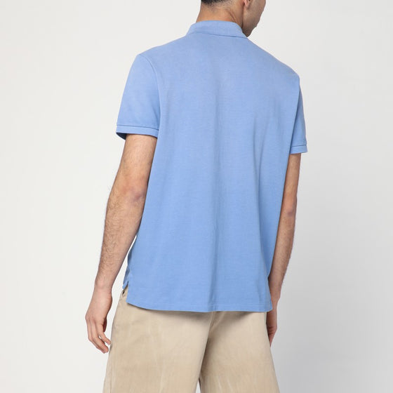 Polo Ralph Lauren Light blue polo with Polo Bear Custom Slim-Fit