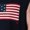 Polo Ralph Lauren Navy blue vest with flag Big-Fit