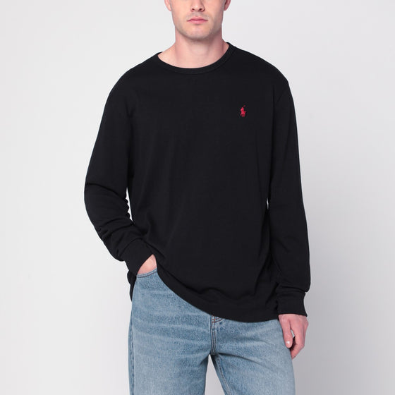 Polo Ralph Lauren Black cotton Classic-Fit T-shirt