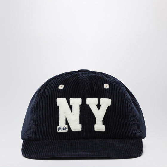 Polo Ralph Lauren Blue corduroy baseball cap