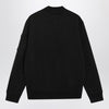 Polo Ralph Lauren Black zip-up knit bomber