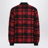 Polo Ralph Lauren Red and black quilted check bomber