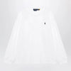 Polo Ralph Lauren White cotton Relaxed-Fit crewneck sweatshirt