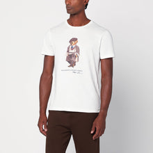  Polo Ralph Lauren White Polo Bear T-shirt Custom Slim-Fit