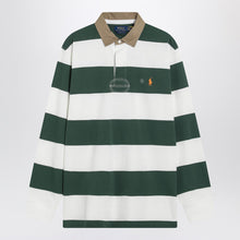  Polo Ralph Lauren Green/cream striped Classic Fit polo shirt