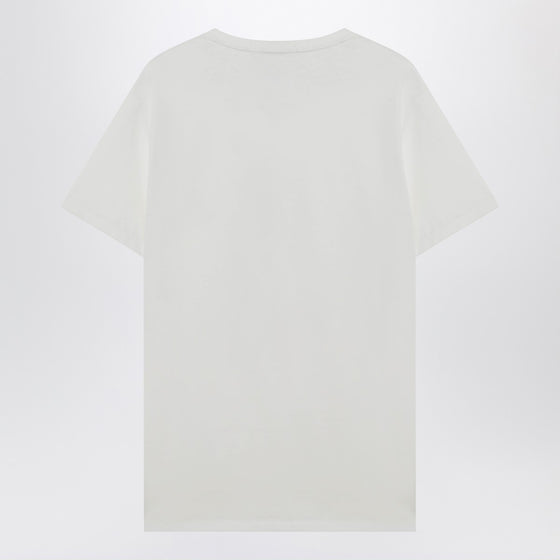 Polo Ralph Lauren White Polo Bear T-shirt Custom Slim-Fit