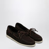 Sebago Portland Flesh Out loafer brown in suede
