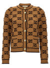 Gucci Gg Tweed Bouclè Cardigan