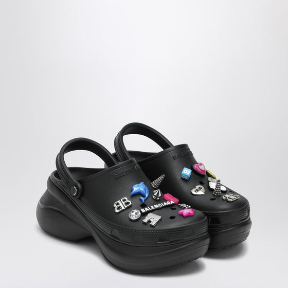 Balenciaga Black Crocs Jibbitz
