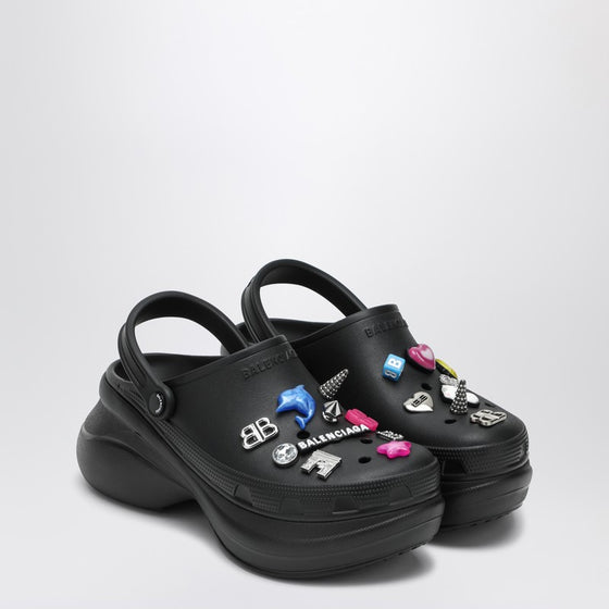 Balenciaga Black Crocs Jibbitz