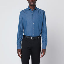  XACUS Blue denim shirt