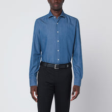  XACUS Blue denim shirt