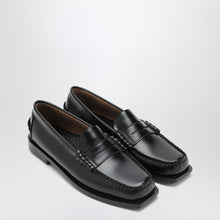  Sebago Black Madison moccasins in leather