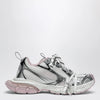 Balenciaga 3XL Gel Clearsole sneakers in polyurethane, white/pink/black