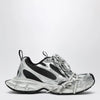 Balenciaga 3XL Gradient women's sneakers in black, grey and white