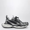 Balenciaga 3XL Sneakers in black and silver with glitter
