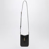 Saint Laurent Black leather 5 to 7 mini bag