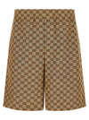 Gg Supreme Bermuda Shorts - Gucci Lido Line