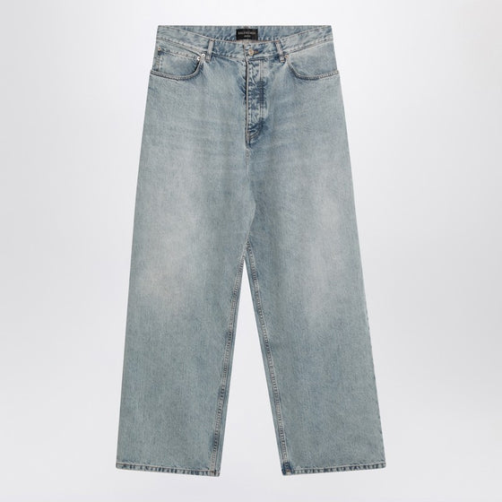 Balenciaga Loose light denim jeans