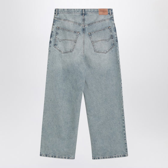 Balenciaga Loose light denim jeans