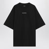Black New Balenciaga Back Medium Fit T-shirt