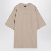  Beige New Balenciaga Back Medium Fit T-shirt