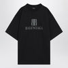 Balenciaga Faded black Nano BB Medium Fit T-shirt