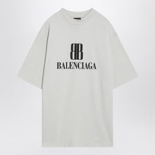  Balenciaga White Nano BB Medium Fit T-shirt