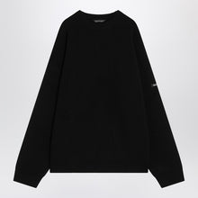  Balenciaga Black wool knit sweater
