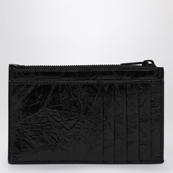 Balenciaga Card case with coin purse black