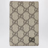 GUCCI GG Supreme fabric wallet in beige/ebony