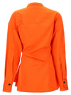 Ferragamo Satin Asymmetric Shirt