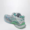 Balenciaga Runner Sneakers in grey, green and blue